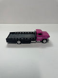 *Loose* Hot Wheels 1/64 Car Culture Team Transport ‘68 Dodge Dart w/ Horizon Hauler Pink & Black