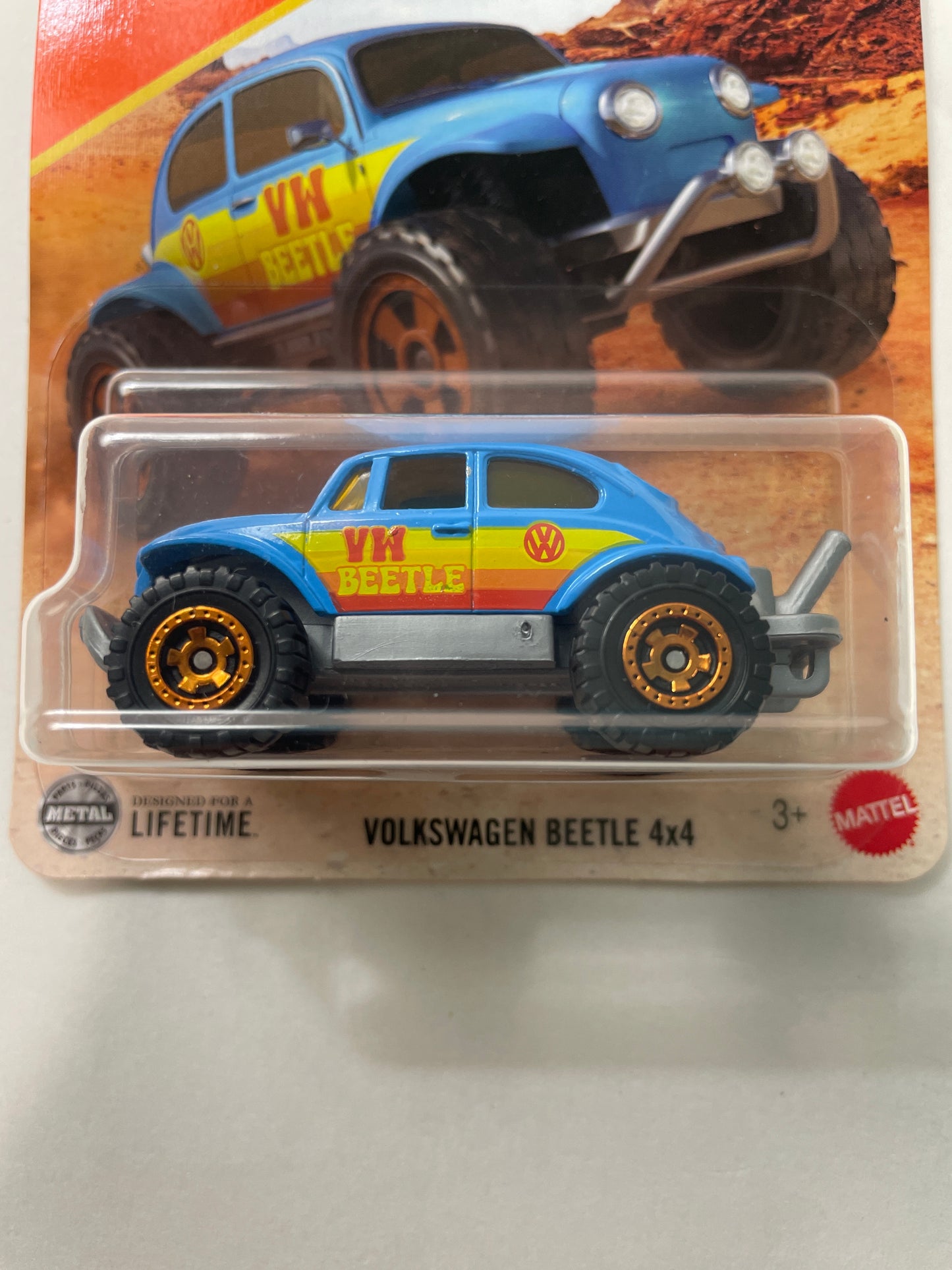 Matchbox 1/64 Volkswagen Beetle 4x4 Blue