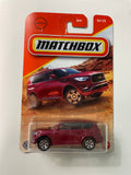 Matchbox 1/64 2022 Infiniti QX80 Red