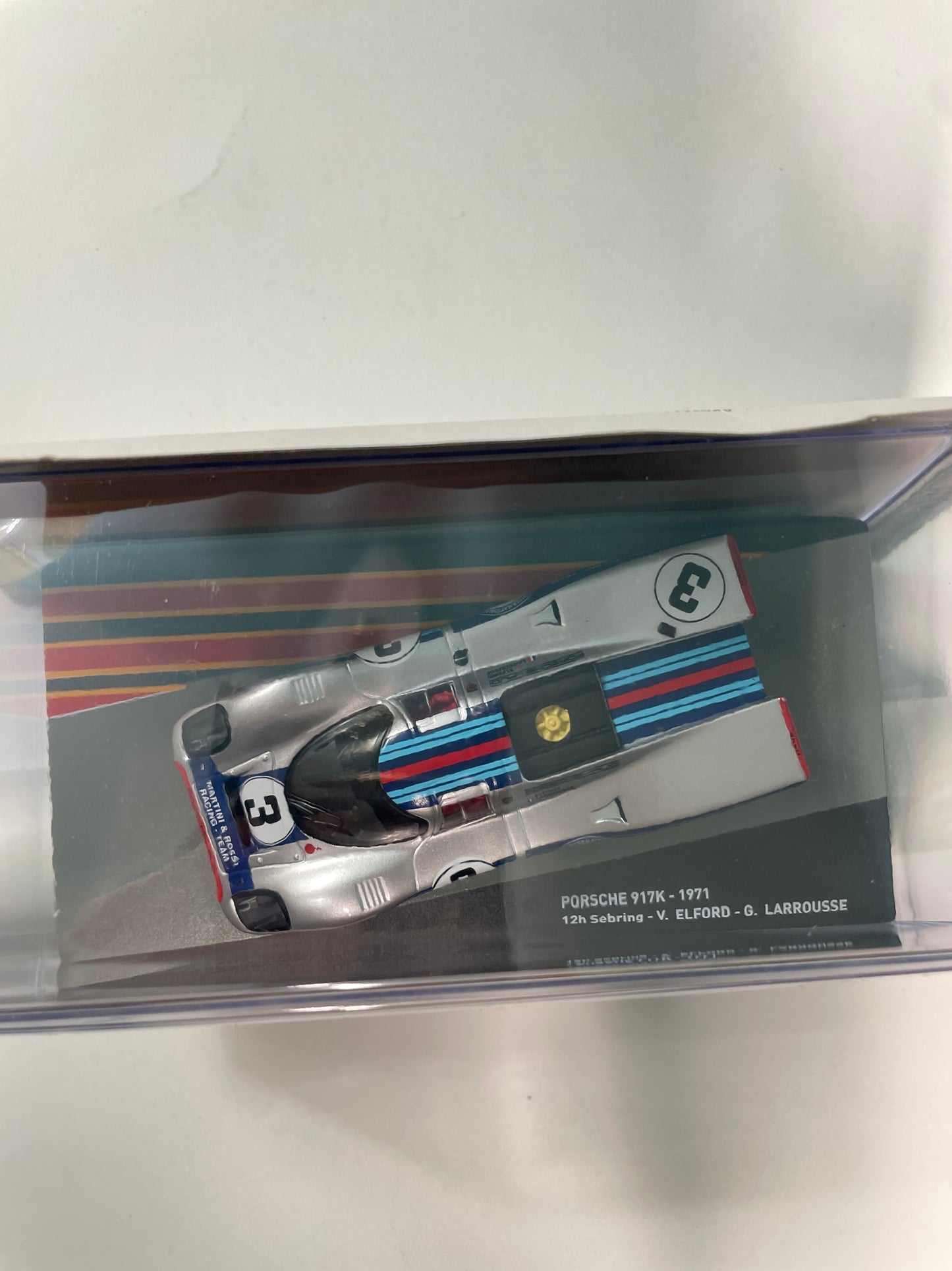 Altaya 1/43 Porsche 917K 1991 12h Sebring #3 Silver