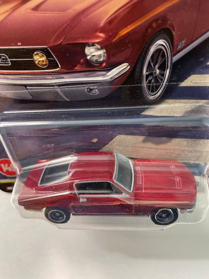 Hot Wheels 1/64 2026 Boulevard Mix G '67 Custom/ Personnalise Ford Mustang Red - JHW40