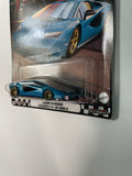 Hot Wheels 1/64 Boulevard Mix V Lamborghini Countach LPI 800-4 Blue - Damaged Card