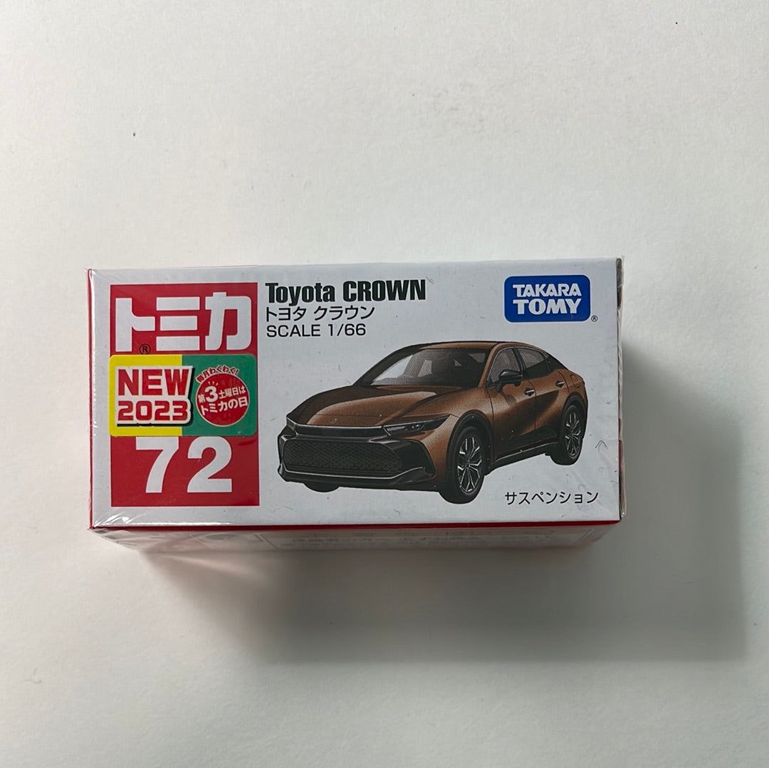 1/64 Tomica n72 Toyota Crown Brown