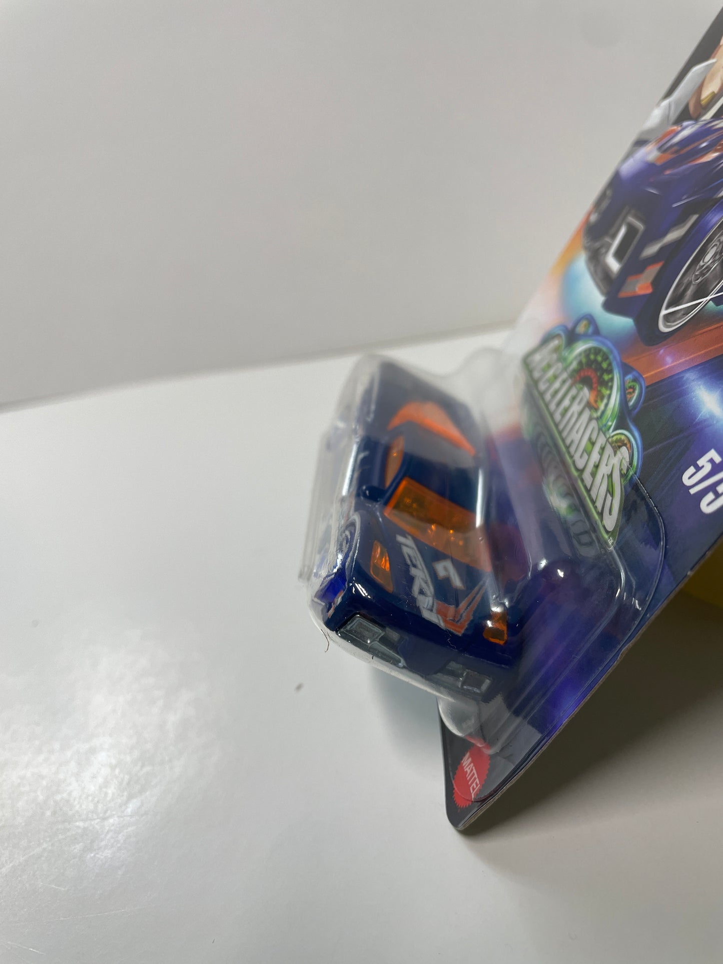 Hot Wheels 1/64 Silver Series Acceleracers Revert Teku Blue (Euro Card) - JCB95