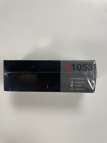 Mini GT 1/64 LB-Silhouette WORKS Lamborghini  MURCIELAGO GT Evo Black - MGT01053 - Damaged Box