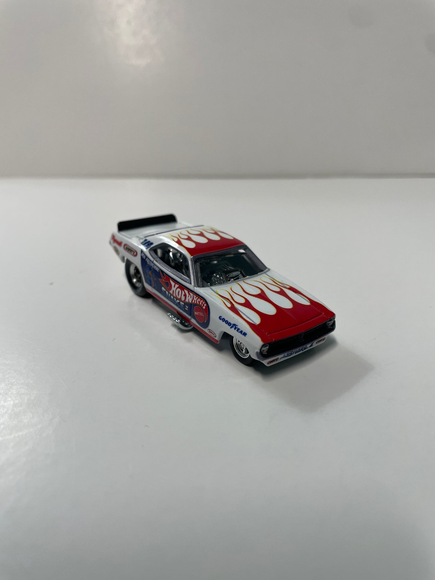 *Loose* Hot Wheels 1/64 Premium Car Culture 2 Pack '72 Plymouth Cuda FC White & Red