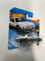 Hot Wheels 1/64 Nissan Skyline RS (KDR30) Short Card White & Black - Damaged Card