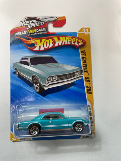 Hot Wheels 1/64 ‘67 Chevy Chevelle SS 396 Teal