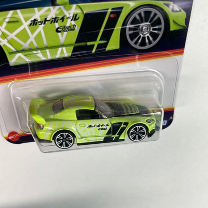 Hot Wheels 1/64 Neon Speeders Honda S2000 Green & White