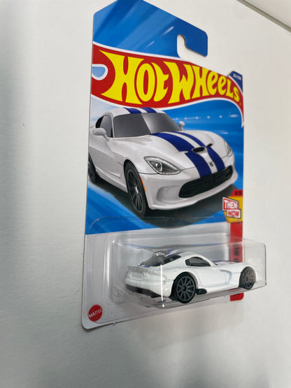 Hot Wheels 1/64 2013 SRT Viper White & Blue