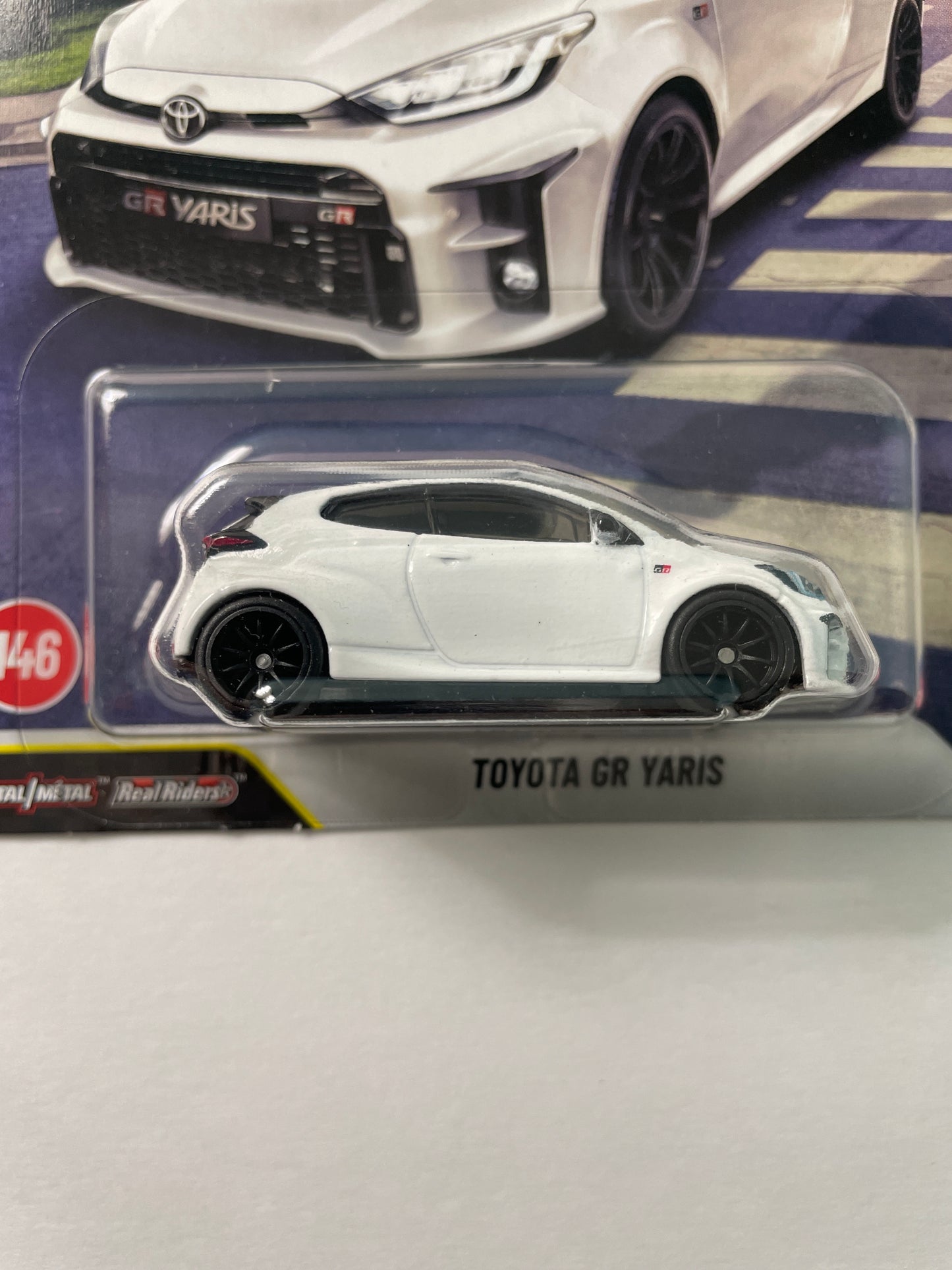 Hot Wheels 1/64 2026 Boulevard Mix G Toyota GR Yaris White - JHW19