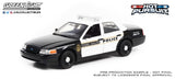 Greenlight 1/24 Hot Pursuit 2011 Ford Crown Victoria Police Black & White