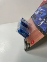 Hot Wheels 1/64 Car Culture Silhouettes Nissan 300zx Blue - Damaged Card