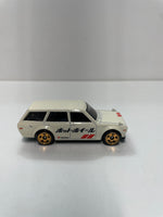 *Loose* Hot Wheels 1/64 ‘71 Datsun 510 Wagon White