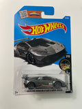 Hot Wheels 1/64 Lamborghini Huracan LP 620-2 Super Trofeo Grey - Damaged Card