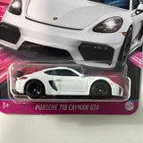 Hot Wheels 1/64 Fast And Furious Women Of Fast Porsche 718 Cayman GT4 White