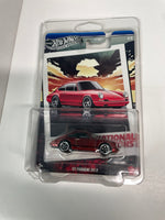 *Chase* Hot Wheels 1/64 Silver Series National Icons '67 Porsche 911 R Red