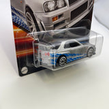 Hot Wheels 1/64 Fast And Furious Series 2 Nissan Skyline GT-R (BNR34) Grey & Blue