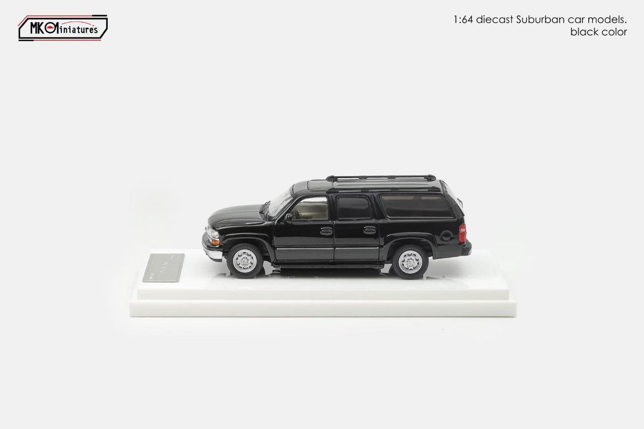 MK Miniatures 1/64 Chevrolet Suburban Black