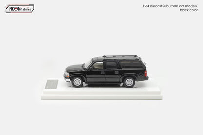 MK Miniatures 1/64 Chevrolet Suburban Black