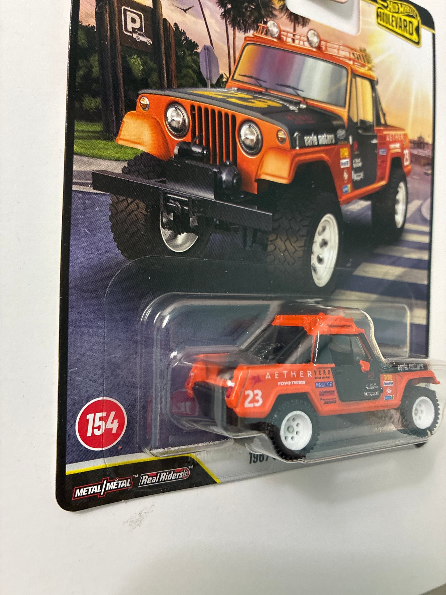 Hot Wheels 1/64 2026 Boulevard Mix H 1967 Jeepster Commando Orange - JHW29