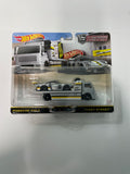 Hot Wheels 1/64 Car Culture Team Transport Legends Tour Porsche 934.5 & Fleet Street Silver