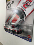 Hot Wheels 1/64 Pop Culture Gran Turismo 7 Nissan Skyline GT-R (BNR34) White & Black - Damaged Card