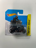 Hot Wheels 1/64 BMW K 1300 R Short Card Black & Grey - Damaged Card