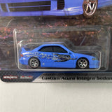 Hot Wheels 1/64 HW Premium Fast & Furious Custom Acura Integra  Sedan GSR Blue - Damaged Box