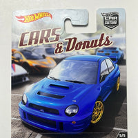 Hot Wheels Car Culture Cars & Donuts Subaru Impreza WRX Blue