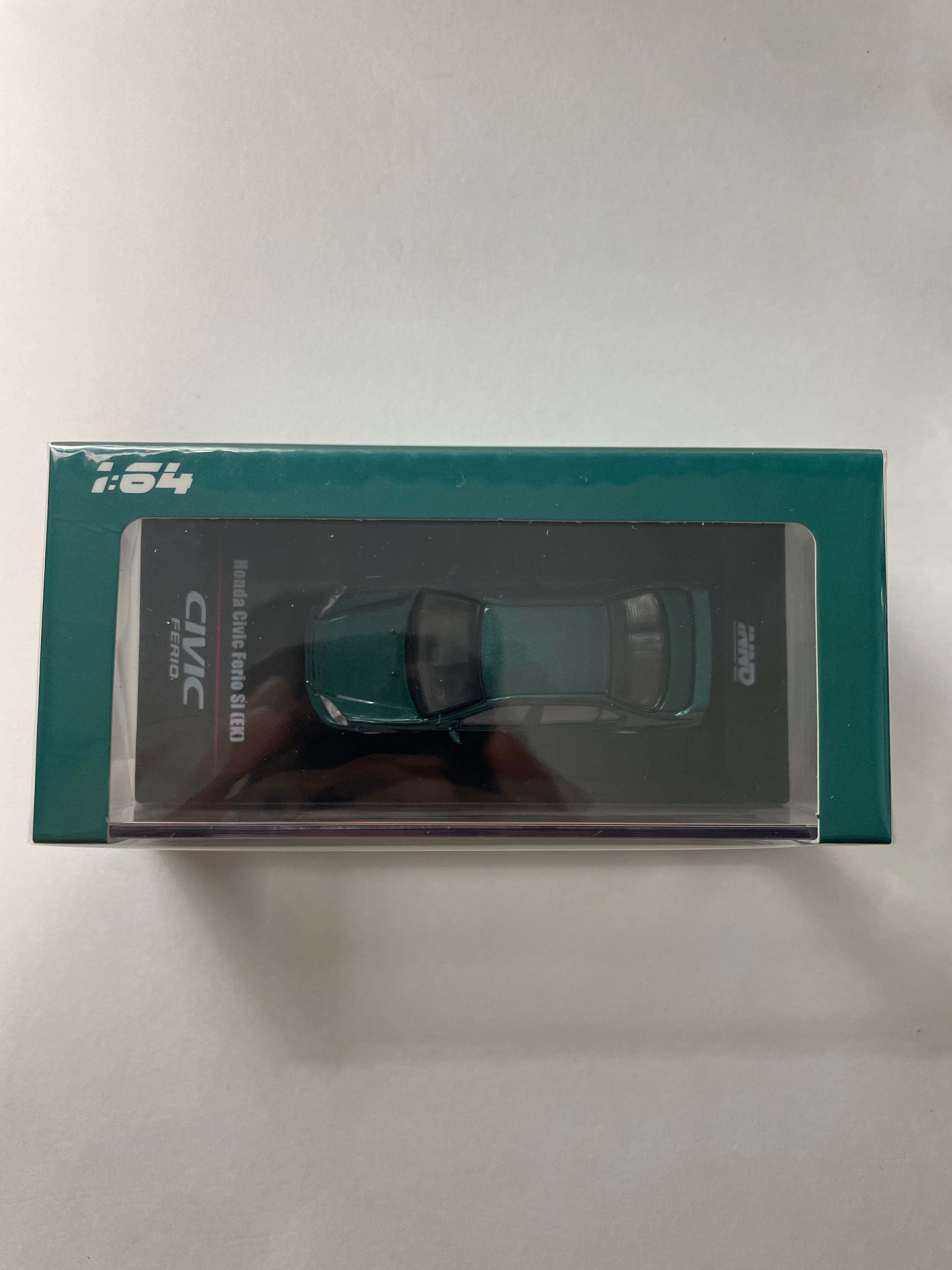 Inno64 1/64 Honda Civic Ferio Si (EK) Green- IN64-EKS-GREEN