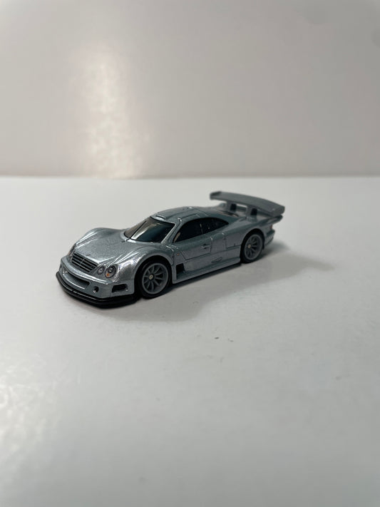 *Loose* Hot Wheels 1/64 Premium Car Culture Box Set Le Man Holy Trinity 1997 Mercedes-Benz CLK-GTR Silver