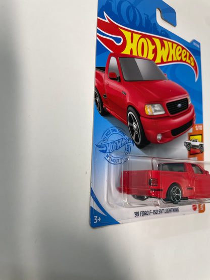 Hot Wheels 1/64 ‘99 Ford F-150 SVT Lightning Red