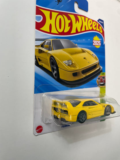 *Japan Card* Hot Wheels 1/64 Ferrari F40 Competizione Yellow
