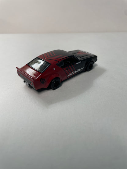 *Loose* Hot Wheels 1/64 Premium Car Culture Box Set Advan Nissan Skyline 2000GT-R LBWK Black & Red