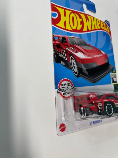 Hot Wheels 1/64 GT-Scorcher Red - Damaged Box
