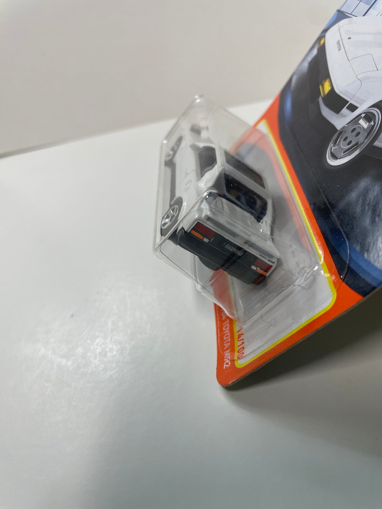 Matchbox 1/64 1984 Toyota MR2 AW11 (Opened Headlights) White