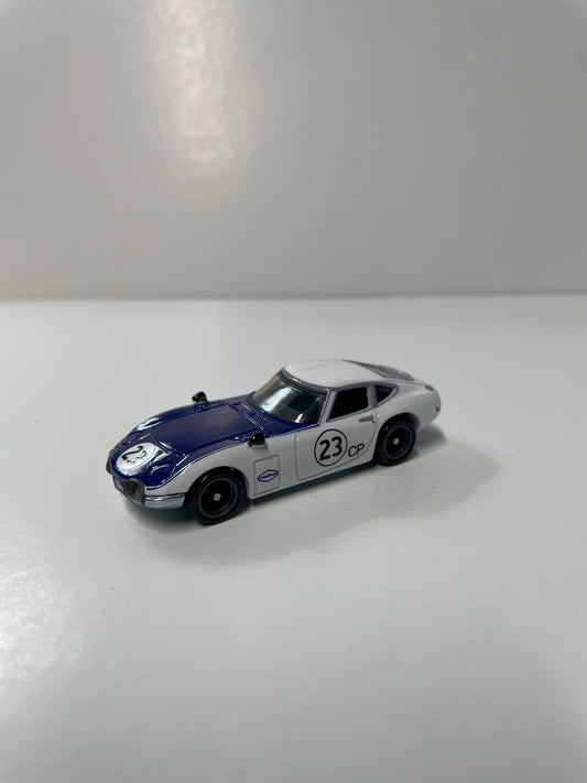 *Loose* Hot Wheels 1/64 Premium Car Culture 2 Pack Toyota 2000GT White & Blue