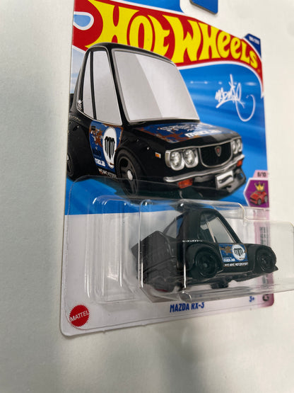 Hot Wheels 1/64 Mazda RX-3 Black