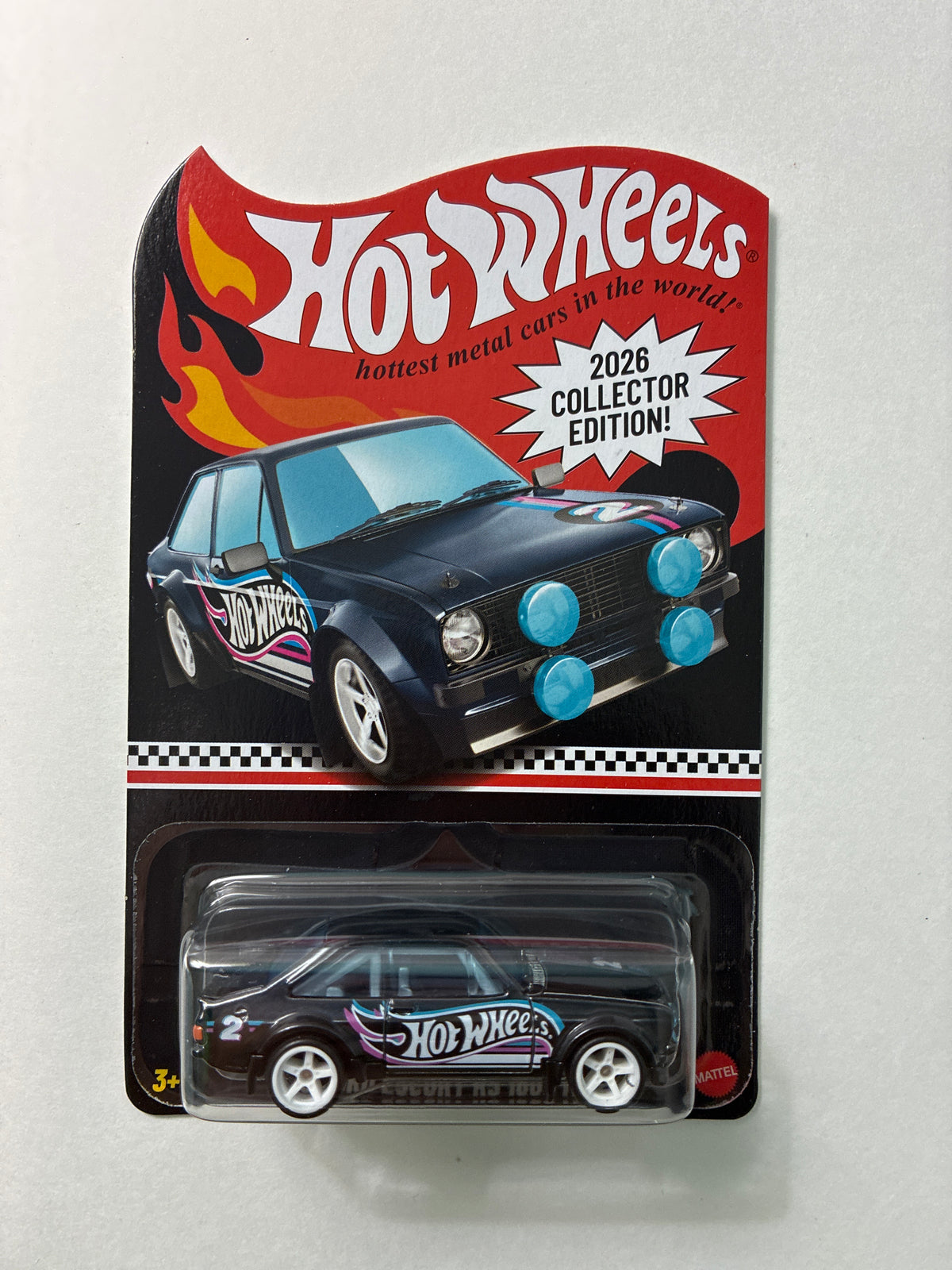 Hot Wheels 1/64 Mail In Collector Edition '78 Ford Escort RS 1800 MK2 Blue - JKD39-NK910