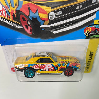 Hot Wheels 1/64 ‘68 Copo Camaro Yellow