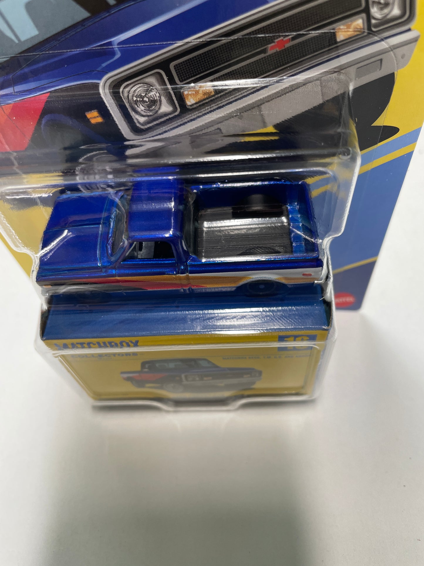 Matchbox Collectors 1/64 1968 Chevy C10 Blue - JJW06