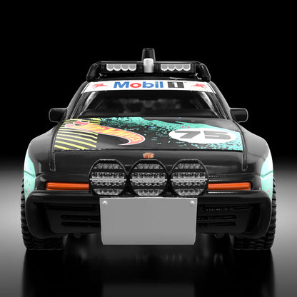 Hot Wheels 1/64 Mobil 1 Porsche 944 Dirtmeister Black (Read description)