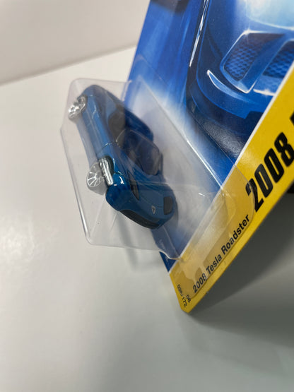 Hot Wheels 1/64 2008 Tesla Roadster Blue