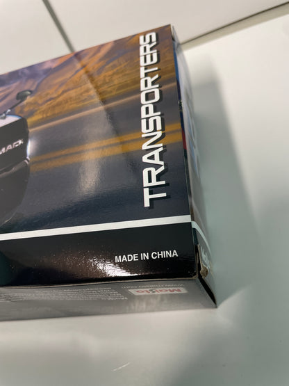 Maisto 1/64 Transporters Mercedes-Benz Actros 1851/ 1990 Mercedes-Benz 190 E Red & Black - 11454 RD - Damaged Box