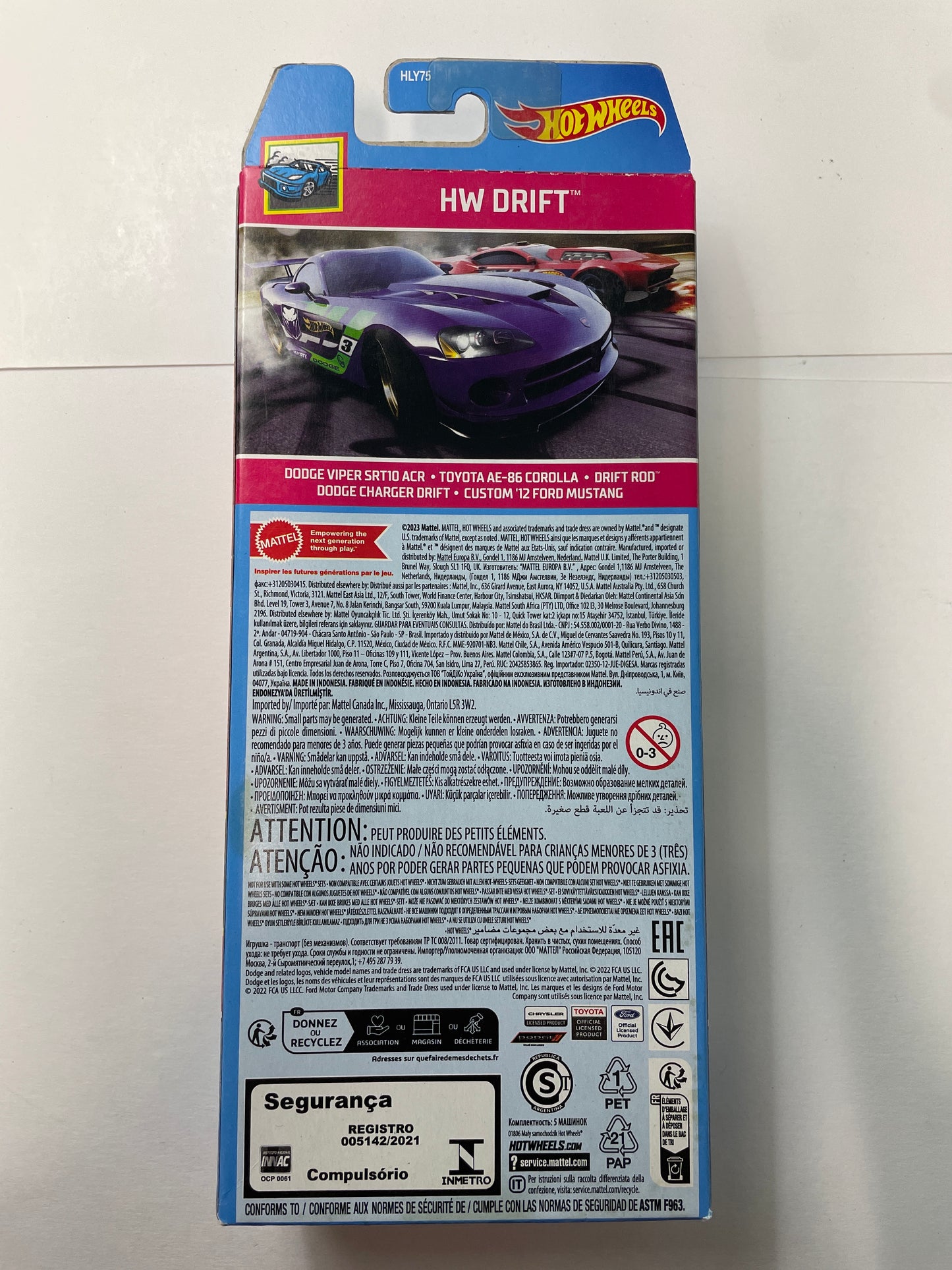 Hot Wheels 1/64 5 Pack Drift - Damaged Box