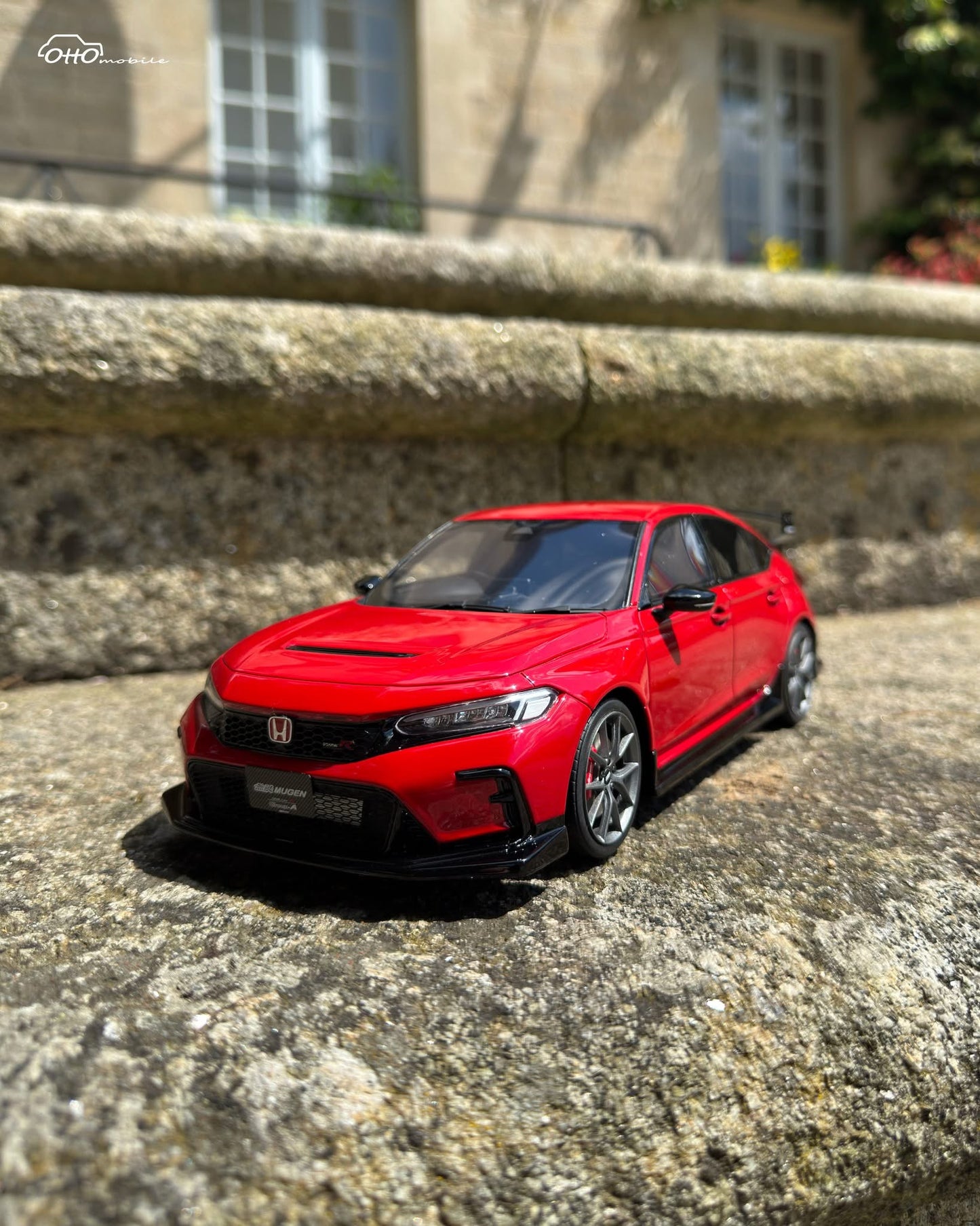 Otto Mobile 1/18 Honda Civic Type R FL5 Mugen Resin Series Red