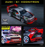 Top Models 1/64 Audi S1 E-Tron Quattro Hoonitron Grey & Red