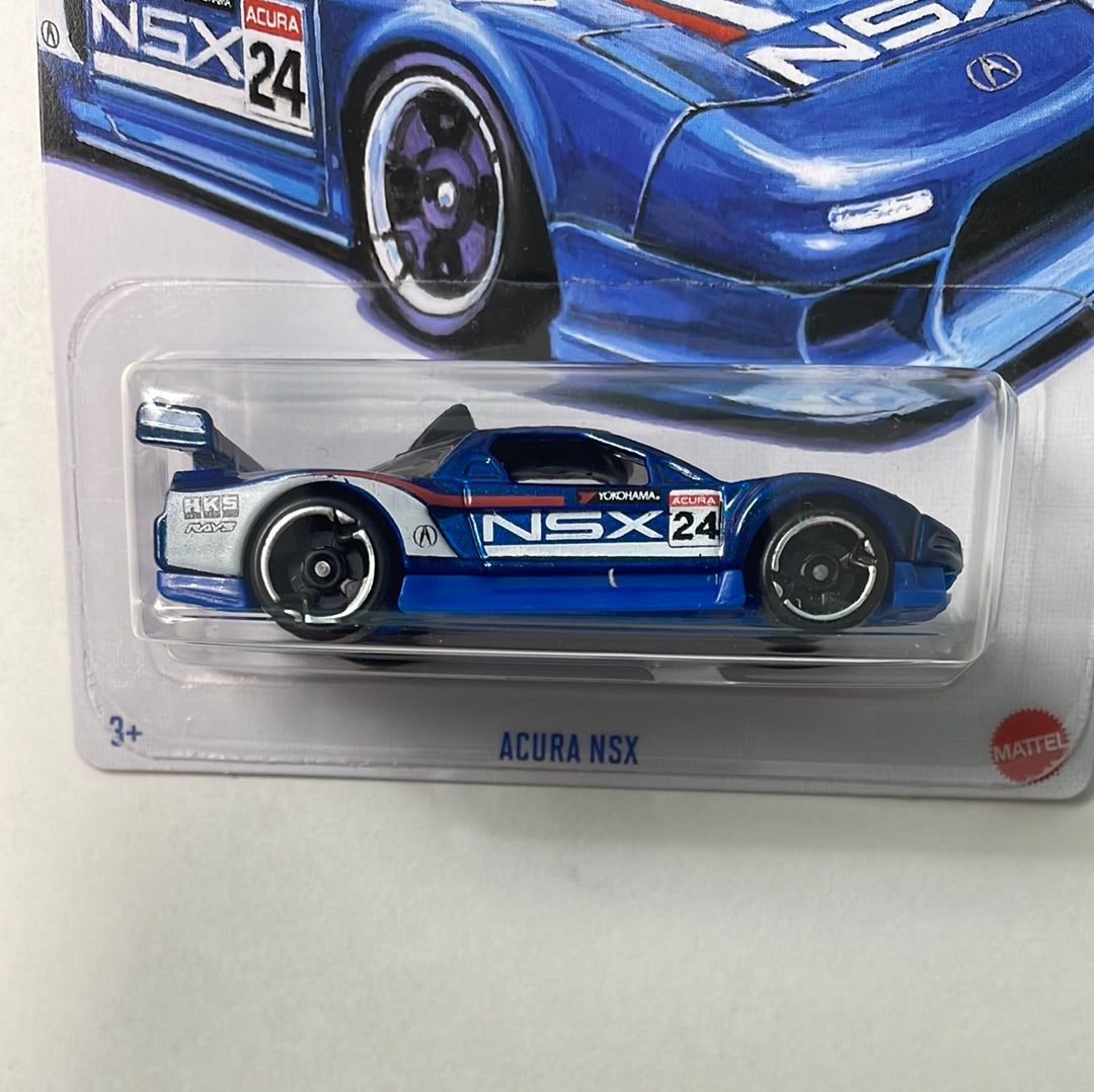 Hot Wheels 1/64 J-Imports Acura NSX Blue