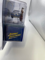 Johnny Lightning 1/64 Mijo Exclusives Lowriders 1984 Oldsmobile Cutlass Blue